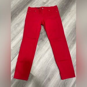 💋 Kut from the Kloth, Red DIANA Skinny Jeans, size 14,
Women 🍒 EUC